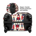 thumbnail image 4 of Xecao Rocket Pattern print Elastic Luggage Cover, with double-sided print , is perfect for travel, business, and daily use, 4 of 9