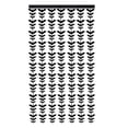 thumbnail image 1 of Door Curtain Realistic Looking Bright Color No Odor Self Adhesive Multipurpose Enhance Atmosphere PET Vivid Bat Door Curtain Halloween Party Ornament Party Supplies, 1 of 8