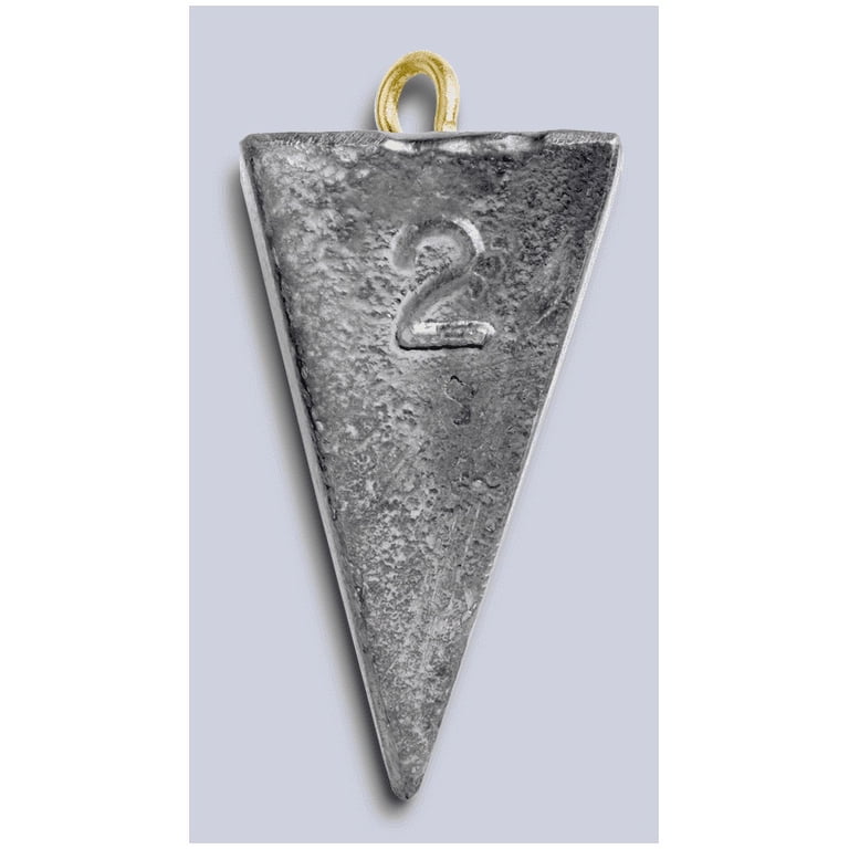 Bullet Weights Lead Pyramid Sinkers, 2 Oz., 7-Pack photo 2