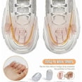 thumbnail image 4 of Silicone Anti-friction Toe Protector, Gel Toe Protectors Breathable Toe Covers, Little Toe Protectors Caps Guards For Men Women, 4 of 5