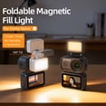 thumbnail image 3 of Foldable Magnetic Fill Light 3 Color Temperature Adjustable Portable Photography Video Vlog Lamp for DJI Osmo Nano, 3 of 11