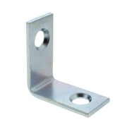 Bulldog Hardware 1 in. Corner Brace, Zinc Plated Steel (4 Pack)