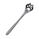 thumbnail image 2 of Cute 304 Stainless Steel Coffee Spoon Stirring Tea Spoon Claw Dog Claw Cup Hollowed Out, metal coffee spoon, tea stirring spoon, hollowed dog claw design, durable 304 stainless steel,, 2 of 7