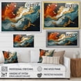 thumbnail image 4 of Designart "Elegant Woman Playing Violin" Entertainment Wall Art - Vintage White Music Bedroom Canvas Wall Art, 4 of 4