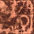 thumbnail image 1 of Ahgly Company Indoor Square Abstract Orange Modern Area Rugs, 3' Square, 1 of 4
