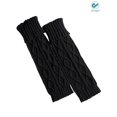 thumbnail image 2 of Deago 1 Pairs Women's Winter Warm Knitted Leg Warmers Knitted Crochet Over Knee High Stockings Long Boot Cuffs Socks (Black), 2 of 5