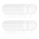 thumbnail image 2 of 5x 20x Helio Estilo Burbuja Transparente Globos Bobo Globos Transparentes para Relleno Pre Estirado Globos Grandes Bobo para Boda LED Decoración Al Ai 5 piezas, 2 of 8