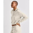 thumbnail image 2 of Hanes Originals Women's Hoodie French Terry Cropped Sweatshirt Hooded Relaxed Fit XS-2XL, 2 of 5