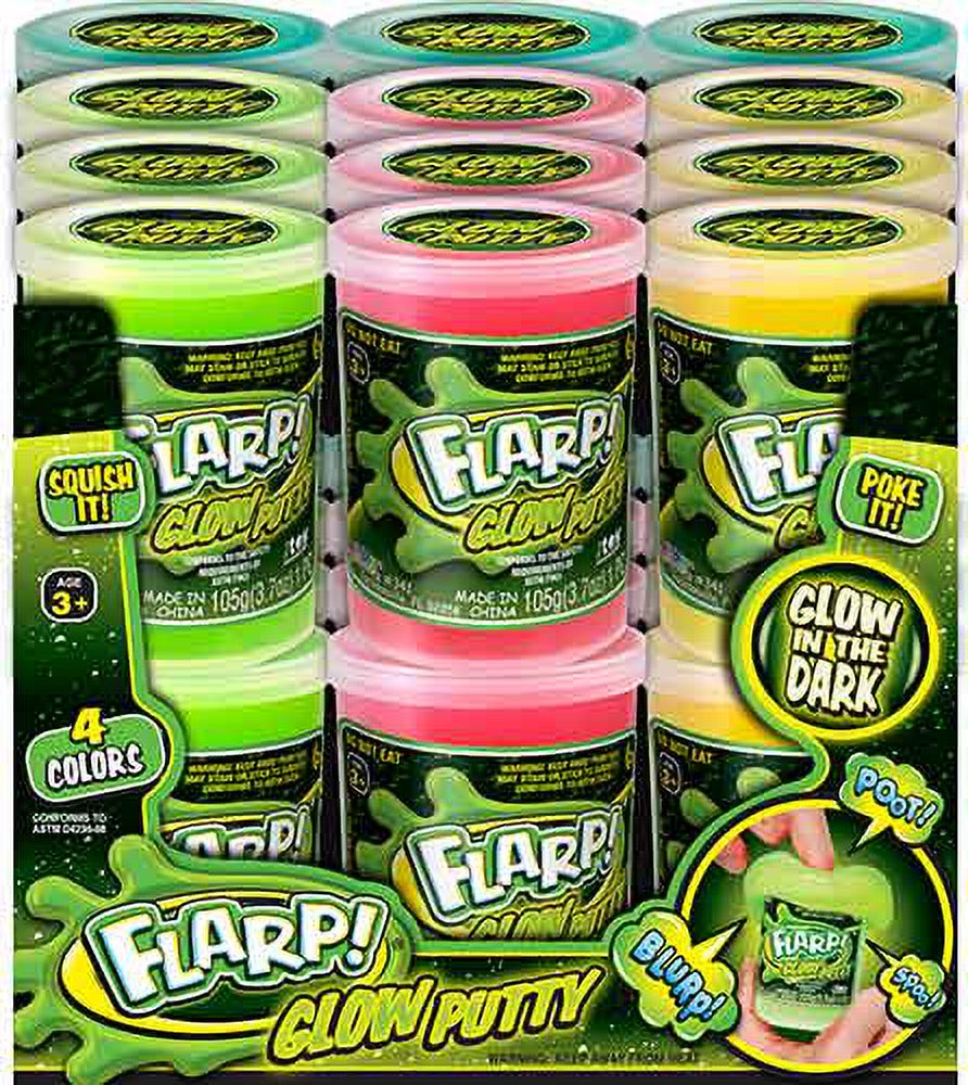 Ja-Ru Glow in the Dark Flarp Putty
