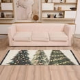 thumbnail image 2 of Yayeee Runner Rug for Bedroom 2'x6' Machine Washable Hallway Non Slip Mat, Cartoon Christmas Trees, 2 of 8