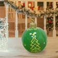 thumbnail image 6 of WJSXC 23.6" Christmas Inflatable Ball, Giant PVC Inflatable Christmas Ball Decor, Christmas Tree Ornament Decoration, for Home Indoor Outdoor Xmas Decor Toy Gift, 6 of 9