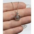thumbnail image 2 of I Will Hold You Close to My Heart and Cherish You Forever Because I Want to Wife Crown Pendant Necklace, Joke Wife, Jewelry for Wife, 2 of 5