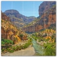thumbnail image 1 of Picture-Tiles.com: Canyon Ceramic Tile Wall Mural WAL500336-55M. 30"W x 30"H using (25) 6" x 6" Ceramic Tiles-Satin Finish, 1 of 3