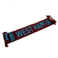thumbnail image 4 of West Ham FC Official Football Jacquard Nero Design Scarf, 4 of 5