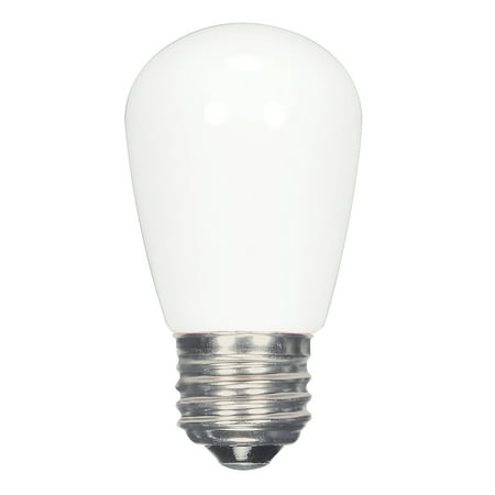 

Satco Lighting S9175 Single 1.4 Watt Medium (E26) Led Bulb - White