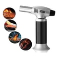 thumbnail image 4 of Soplete Encendedor Antorcha Recargable Aleissi Cocina Repostería Plata, 4 of 4