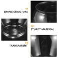 thumbnail image 3 of HOOWIFFY Transparent Plastic Betta Fish Tank Delicate Tabletop Aquarium with Fine Workmanship, 3 of 8
