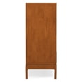 thumbnail image 6 of Simpli Home Harper 48 inch Wide Solid Hardwood Mid-Century Modern Medium Storage Cabinet in Teak Brown, 6 of 13
