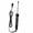 Black - US Plug, variant on Suodoka 0.35 Inches / 9mm Skinny Curling Iron, Fast Heating Negative Ion Ceramic Coating Anti Scald Portable Small Barrel Hair Wand, US Plug, Perfect for Short Hair and Tight Curls