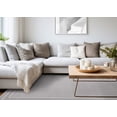 thumbnail image 2 of Rug Branch Border, Tonal/Solid Grey Indoor Area Rug - 8' x 11', 2 of 8
