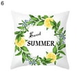 thumbnail image 2 of HEVIRGO Throw Pillow Cover, 45x45cm Lemon Orange Print Throw Pillow Case Cushion Cover Home Sofa Bed Decor, 2 of 5