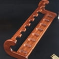 thumbnail image 6 of NOVELAR Classic Wood Pipe Display Rack, Securely Holds 8 Pipes, Home Decor for Pipe Enthusiasts, 6 of 7