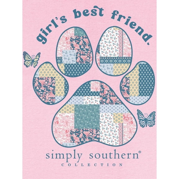Simply Southern Best Friend Paw T-Shirt