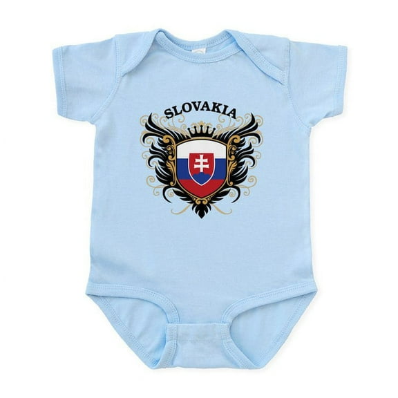 CafePress - Slovakia Infant Bodysuit - Baby Light Bodysuit, Size Newborn - 24 Months