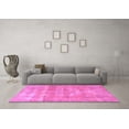thumbnail image 3 of Ahgly Company Indoor Square Persian Purple Traditional Area Rugs, 7' Square, 3 of 4