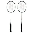 thumbnail image 1 of Yonex ZR 100 LIGHT Aluminium Badminton Racquet With Full Cover, Set Of 2 | Colour - Black, Grip Size - G4 (3.5 Inches), 1 of 5