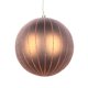 thumbnail image 1 of Adorno navideño Vickerman, bola de purpurina mate, color moca, 5 cm, 1 of 2