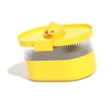 thumbnail image 4 of Cubo de arroz a prueba de humedad, sellado, engrosado, PP, PET, tanque de almacenamiento de granos para harina casera, comida para perros, M, pato amarillo, 4 of 13