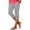 Grey, variant on Riforla Leggings with Pockets Women's 7/8 Yoga Solid Color Summer Stretchy Soft Cutout Metal Rings High Waist Workout Running Everyday Wear Women's Pants Navy XL