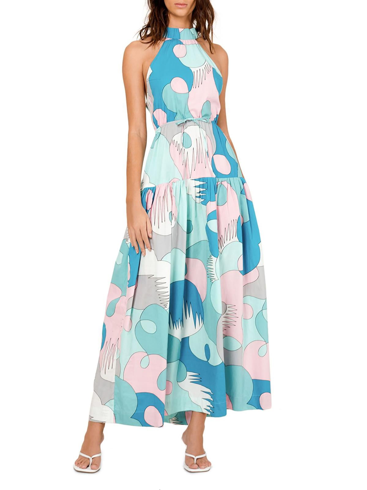 Buy SWF Womens Halter Long Maxi Dress Online Dominican Republic | Ubuy Buy SWF Womens Halter Long Maxi Dress Online Dominican Republic | Ubuy