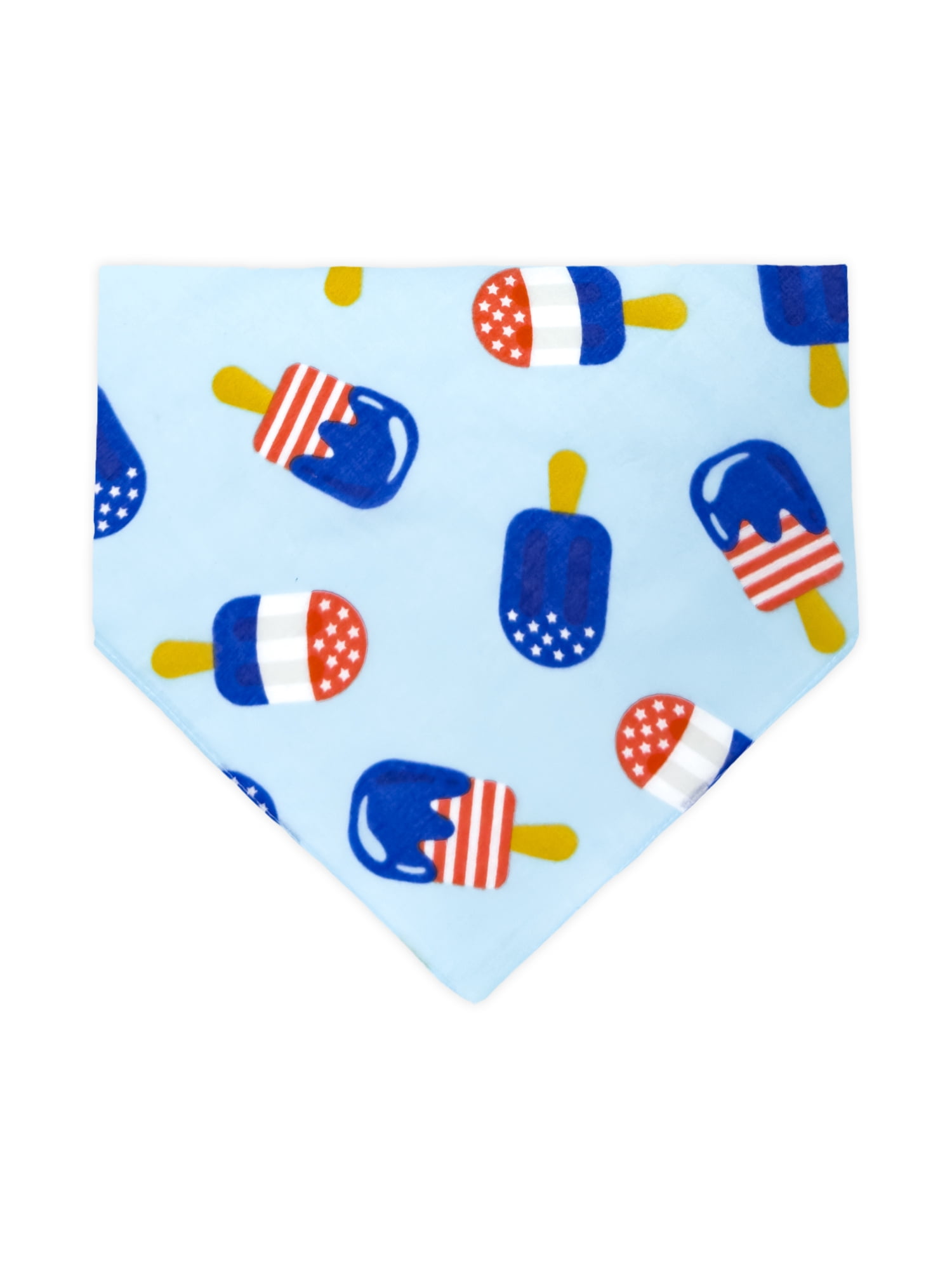 Fourth of July Women’s USA Popsicles Bandana from Way to Celebrate, One Size, Blue/Multi