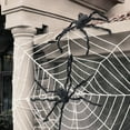 thumbnail image 4 of Halloween Giant Spider Decorations, Large Fake Spider with Straps Hairy Backpack Spider Realistic Scary Prank Props for Indoor Outdoor Yard Party Halloween Decor, 4 of 7