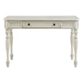 thumbnail image 4 of Country Meadows 48" Engineered Wood Desk Antique White, 4 of 11