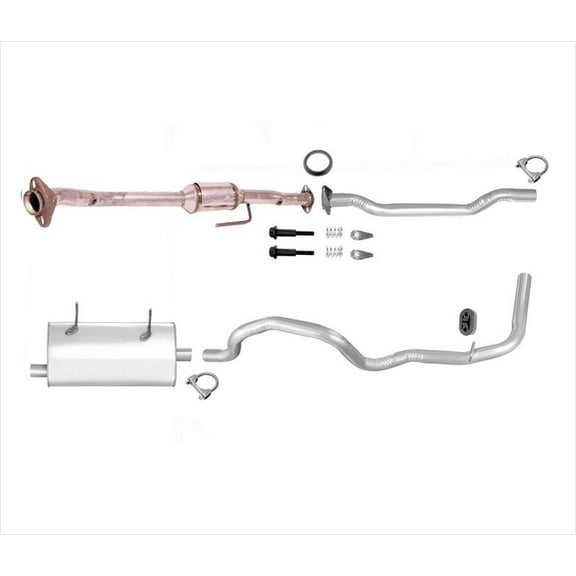 For 95-97 Ranger 2.3L Only With 125 Inch Wheel Base Converter Muffler Exhaust
