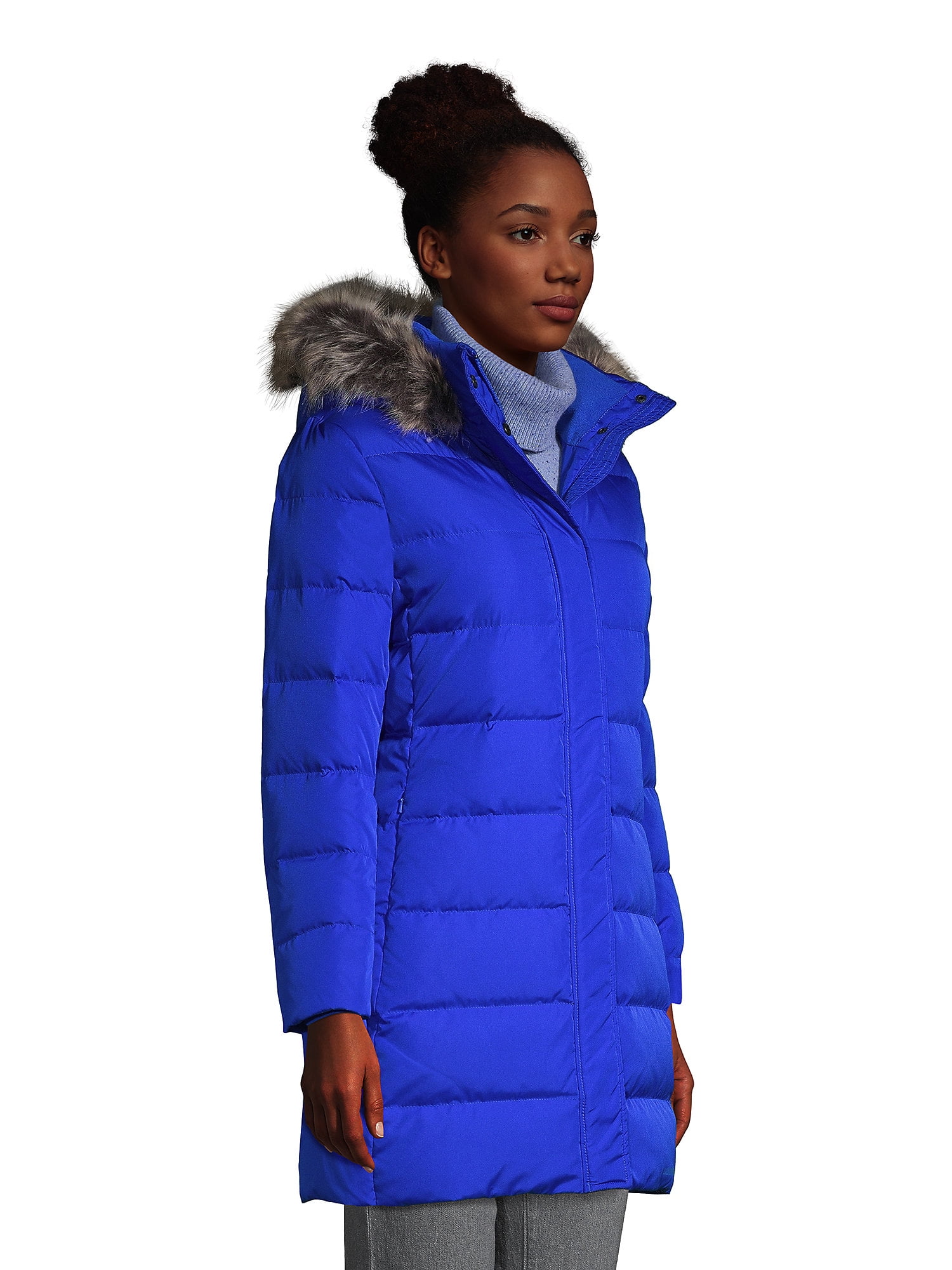 Lands end long womens coat deals