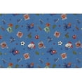 thumbnail image 1 of Tapis Imprimés Personnalisés Jouer au Balle 4 Pi x 6 Pi Quel Est Votre Tapis de Jeu de Balle, 1 of 1