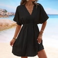 thumbnail image 2 of CAIXIA Womens Swimsuit Coverup Bathing Suit Cover Up Summer Casual Beach Dress, 2 of 8