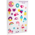 thumbnail image 3 of SCS Direct Doll Bike Seat - Glitter Pink- Attaches Easily to Most Kid's Bikes - Includes All Hardware + Decorating Stickers (Fits 18" Girl Dolls, Stuffed Animals Bears) Girls Birthday, 3 of 4