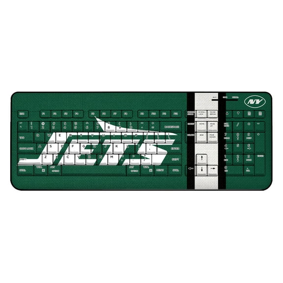 New York Jets Stripe Wireless Keyboard