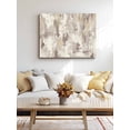 thumbnail image 4 of Abstract Brown Wall Art for Living Room,Canvas Picture Wall Decor for Bathroom Bedroom,Retro Country Rustic Street Oil Paint Art Painting Artwork for Office Kitchen Hallway Dining Room Decor 16"x20", 4 of 8