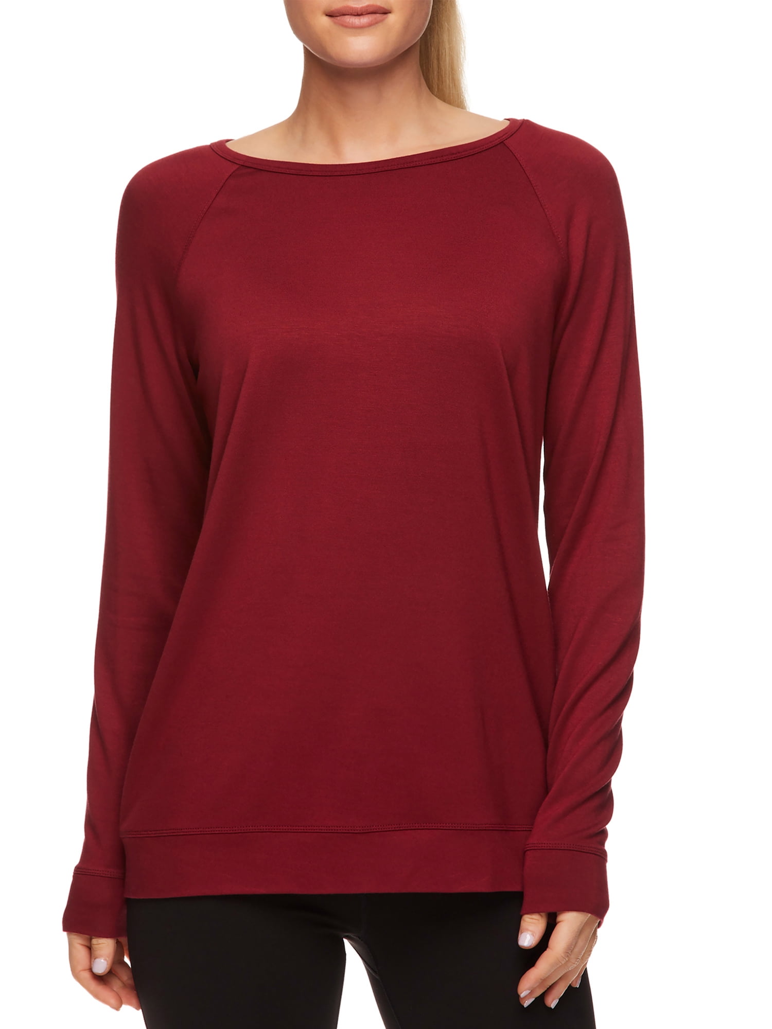 ladies long sleeve yoga tops