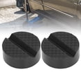 thumbnail image 4 of 2 Pcs V Shape Slotted Jack Rubber Pad - Universal Frame Rail Protector & Reusable Jack Lift Puck for Car Maintenance, Vehicle Frame Protection, 2 Pack, 4 of 9