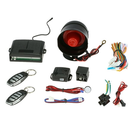 1-Way Car Vehicle System Protection Alarm with Siren 2