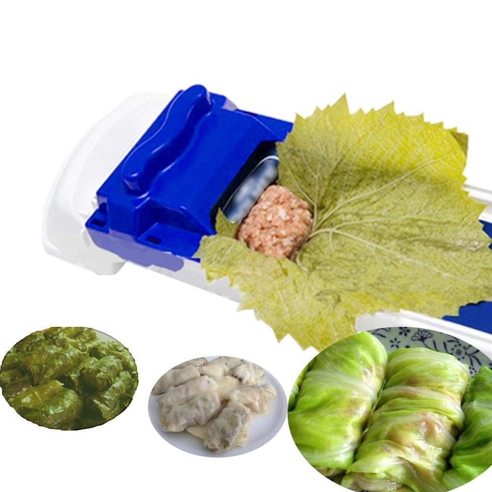 Myfreed Vegetable Meat Rolling Tool Stuffed Leaves Grape Cabbage Sushi Rolling Machine Meat and Vegetable Rolling Tool Sushi Maker 1 Pack Roller
