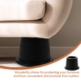 thumbnail image 6 of LABELEPH 4Pcs Furniture Leg Pads to Protect Floors in Black Color for Hotel and Bathroom Use, 6 of 8