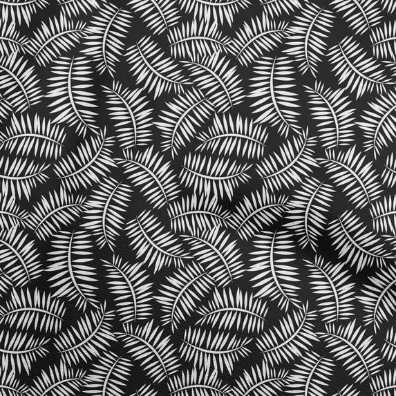oneOone Cotton Poplin White Fabric Tropical Diy Clothing Quilting Fabric Print Fabric By Yard 42 Inch Wide